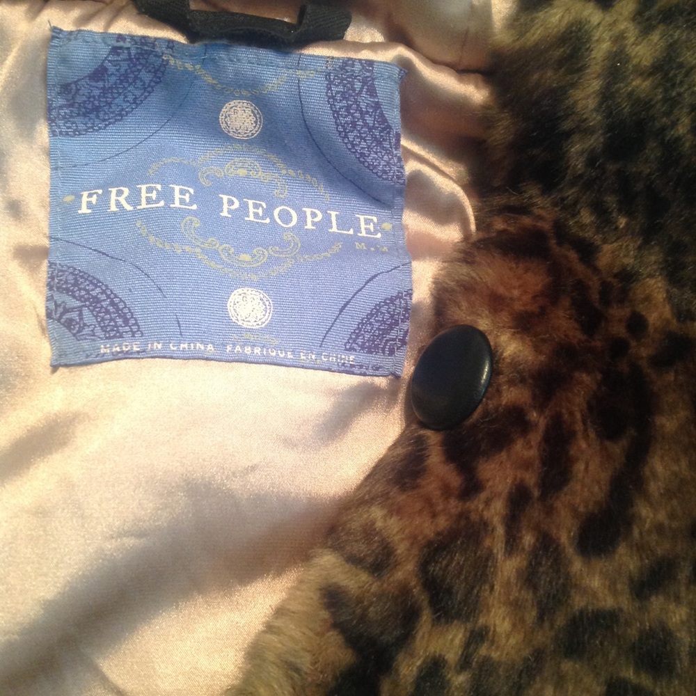 Free People Leopard Coat - Picture 3 of 3